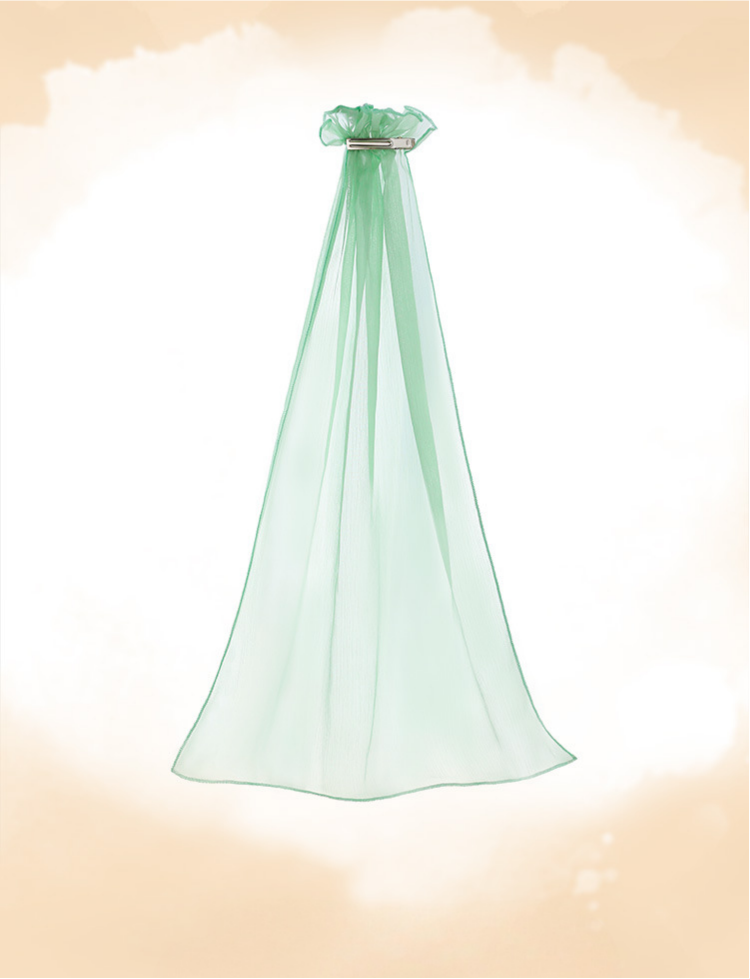 Jade Enchantment 4-Piece Lingerie Set – Green