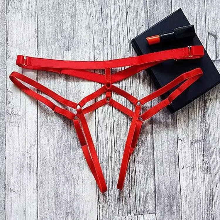 After Dark Strappy Harness Lingerie